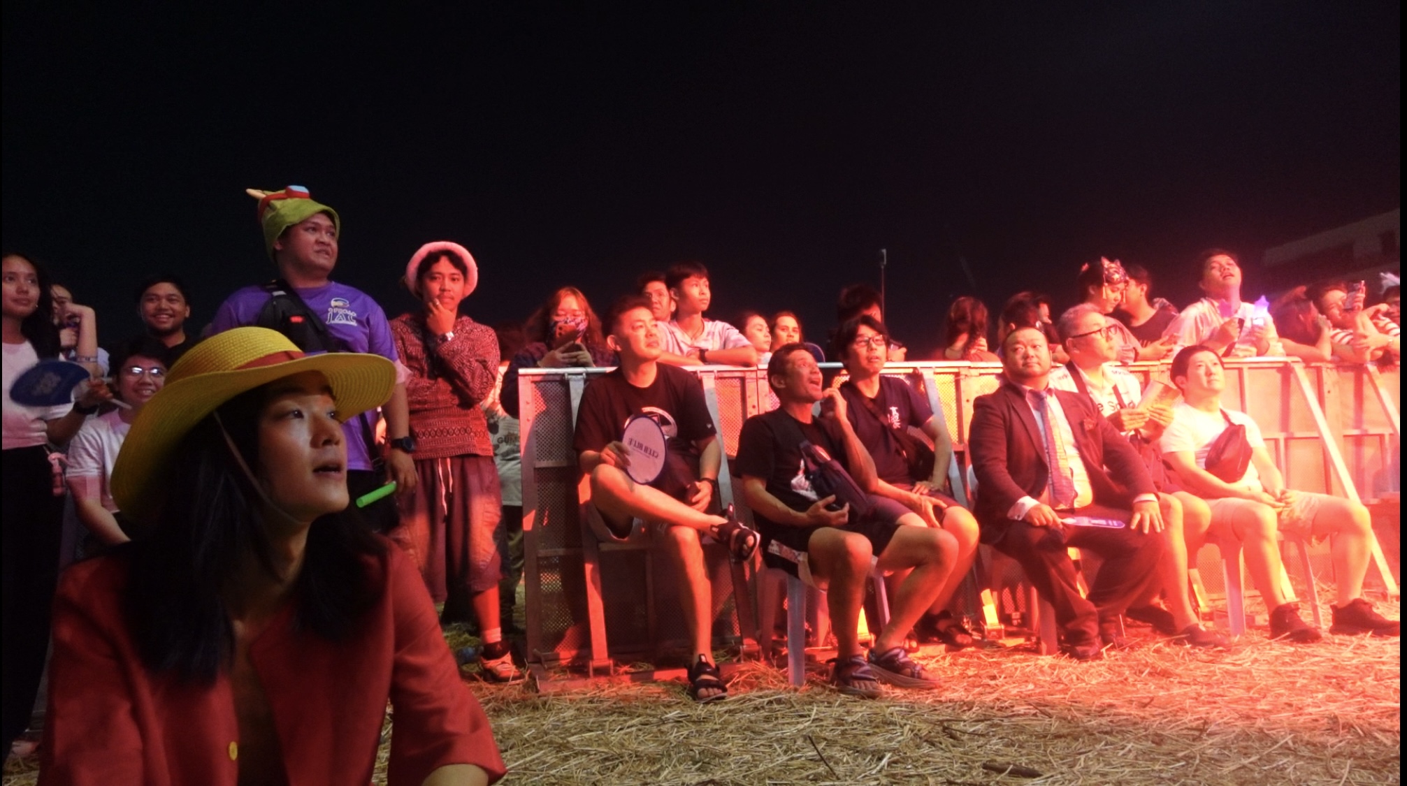 Takumi Senpai in a Luffy costume at Cebu's Bon Odori Festival