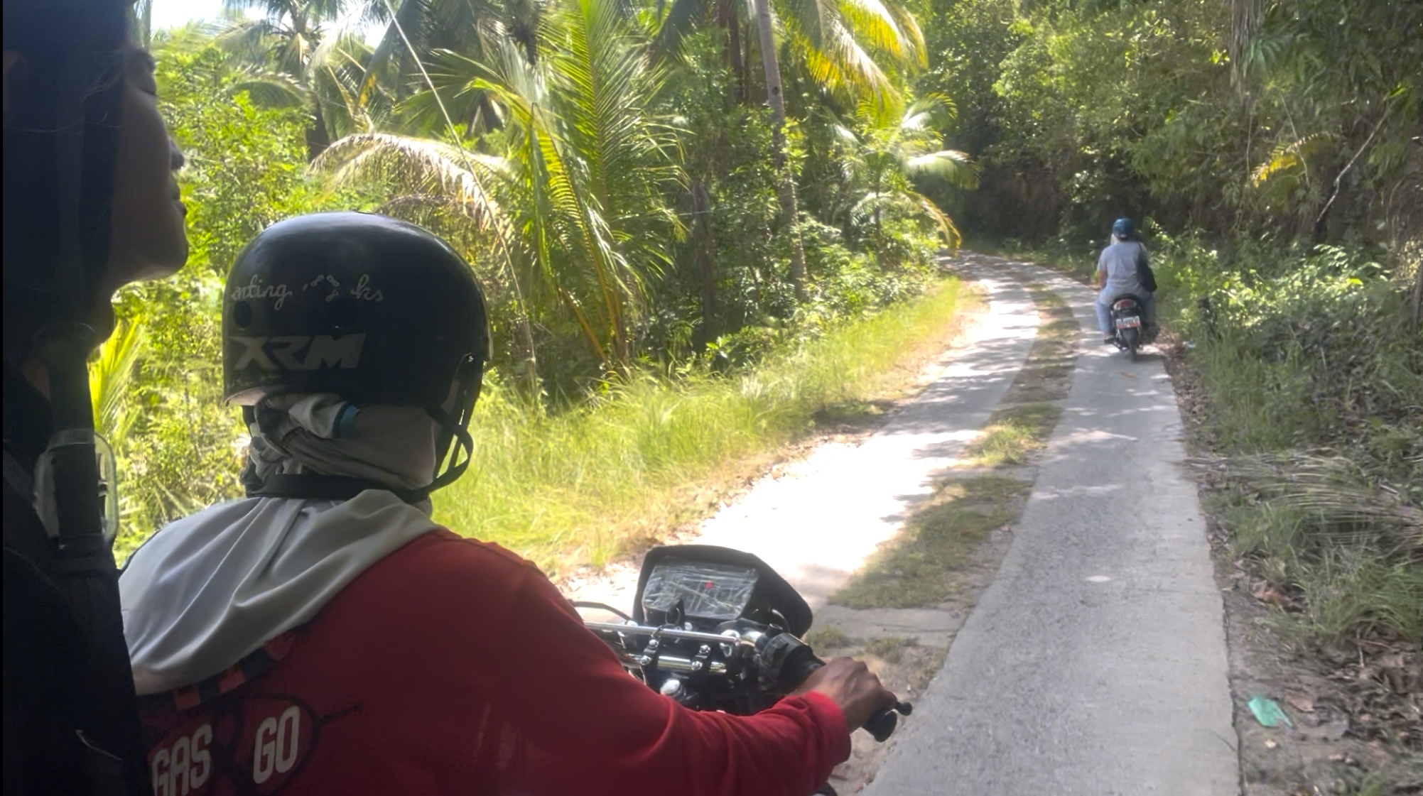 Habal-habal into the barangay