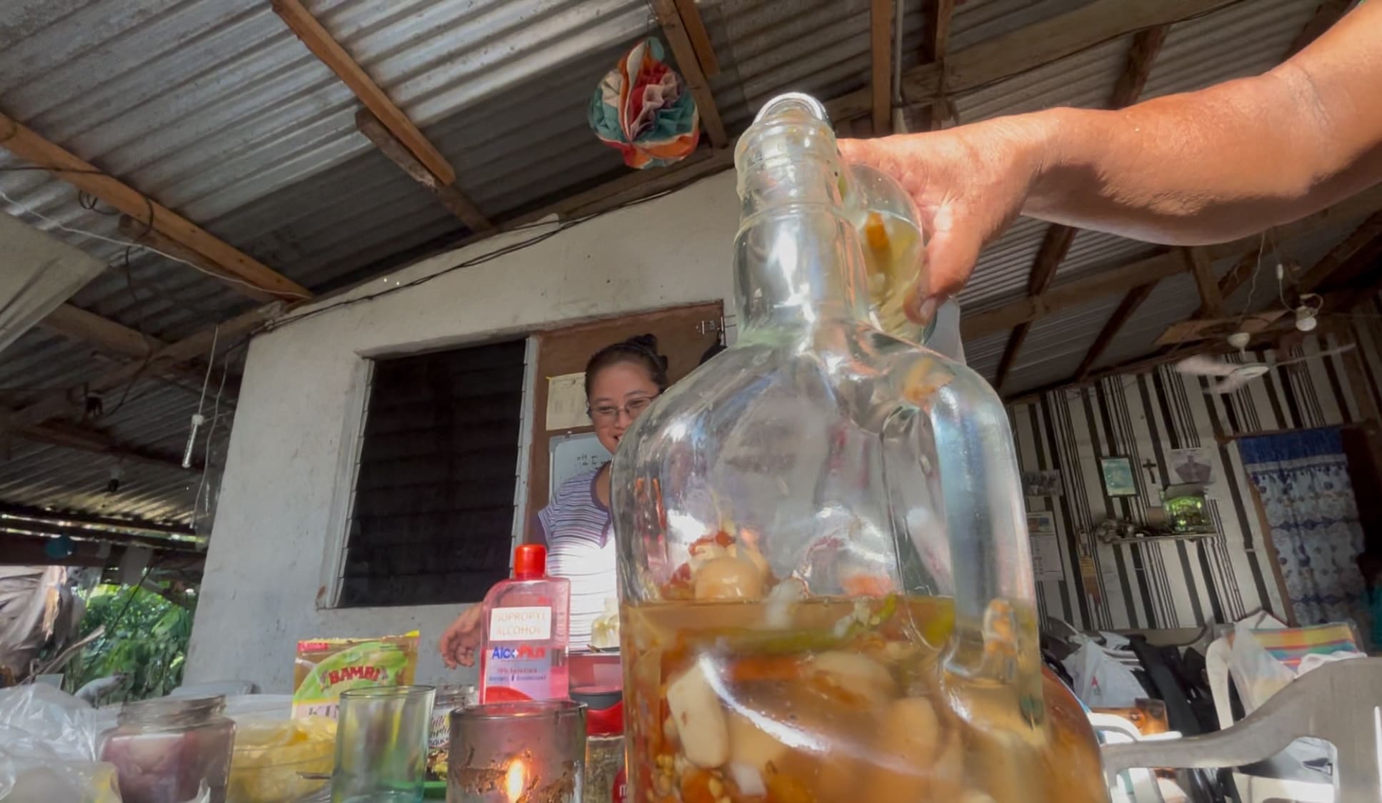 Adding Suka(vinegar)