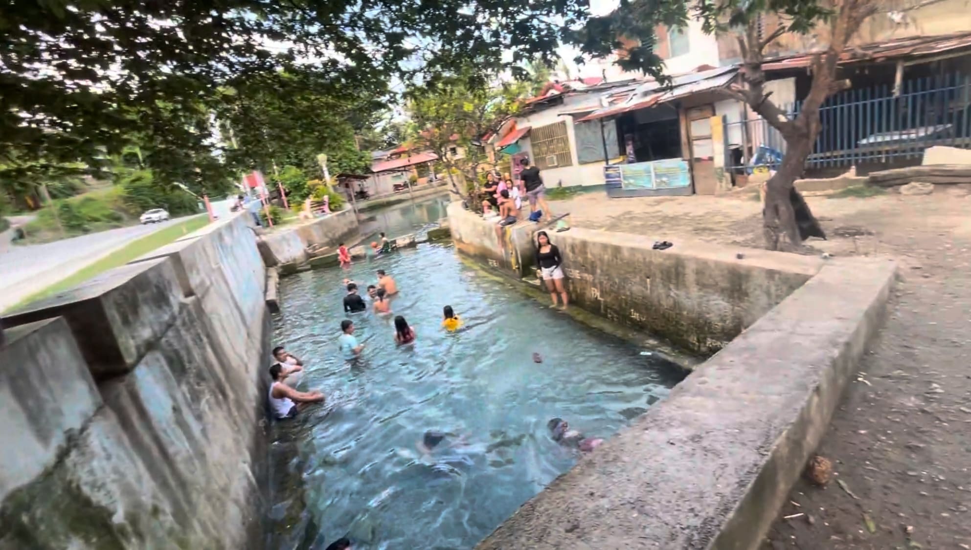 a cold spring in Argao