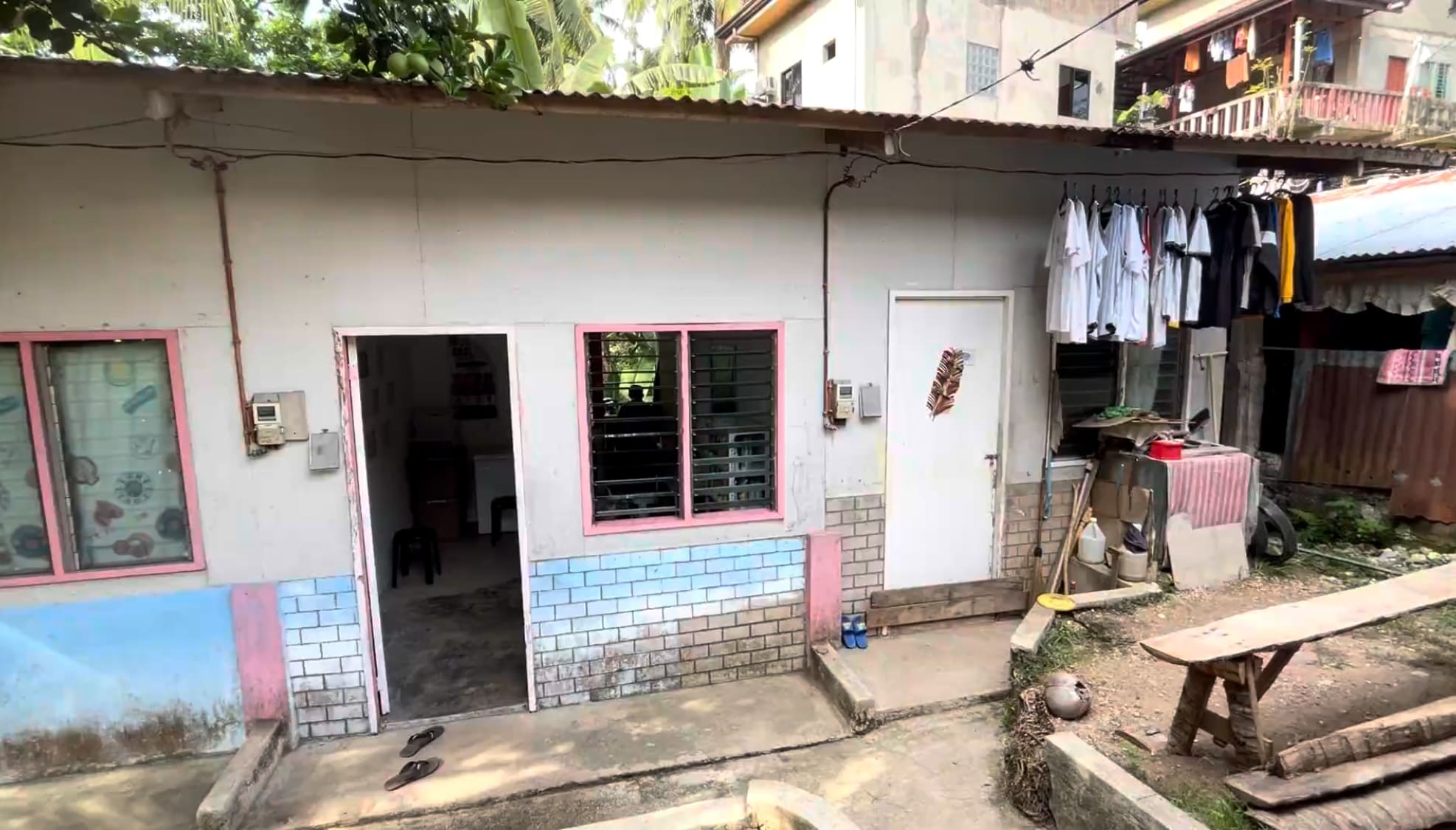 Small cassava processing facility in Catmon, Cebu